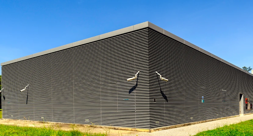 设备机房与变电站建筑百叶遮阳通风屏蔽