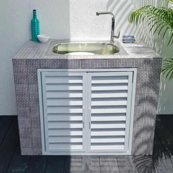 Aluminium Basin Casing Door