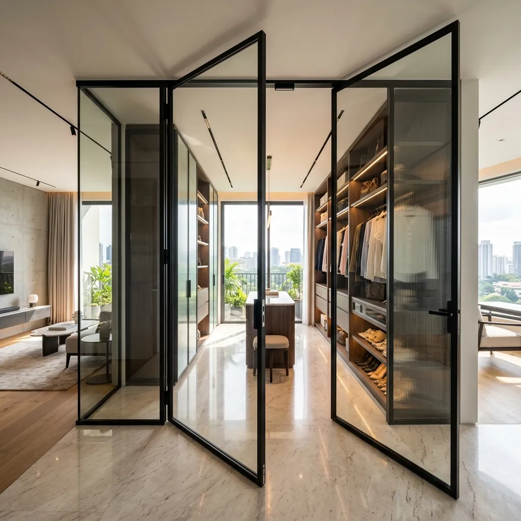 Double Door (Slimness Door) - WSS Factory Direct Singapore - View 2
