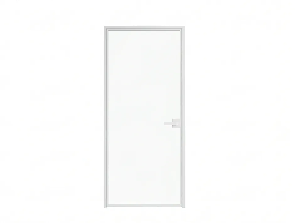 White Aluminium Slim Swing Door Resale